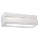 Candeeiro up down de vidro branco, Emmaly