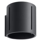 Candeeiro up down de alumínio preto, Jamey