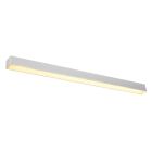 Aplique de parede de alumínio cinzento, Mascha, 31W, LED 3000K