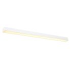 Aplique de parede de alumínio branco, Mascha, 48W, LED 3000K