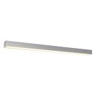 Aplique de parede de alumínio cinzento, Mascha, 48W, LED 3000K
