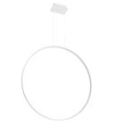 Candeeiro suspenso de alumínio branco, Ringo, 70W, LED 3000K