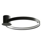 Plafon de alumínio preto, Ringo, 30W, LED 3000K