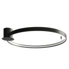 Plafon de alumínio preto, Ringo, 50W, LED 3000K