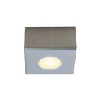 Aplique de teto de veranda de alumínio cromo, Fredo, 3W, LED 2700K, IP44