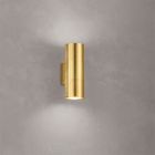 Candeeiro up down moderno dourado, Adam