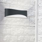 Candeeiro para exterior moderno preto, Bernadina, 9W, LED 3000K, IP65