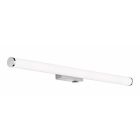 Iluminação para espelho moderna cromo, Staby, 8,6W, LED 3000K, IP44, com interruptor