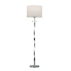 Candeeiro de pé moderno níquel, Ramten, 7W, LED 3000K, com interruptor