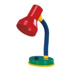 Candeeiro de mesa quarto infantil de plástico multicolorido, Lagos, com interruptor