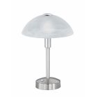Candeeiro de banqueiro clássico níquel, Notaris, 4W, LED 3000K, com interruptor