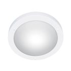 Candeeiro de teto para casa de banho de vidro branco, Hadleigh, IP44