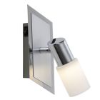 Foco de teto de vidro cinzento, Morely, 4,3W, LED 3000K, com interruptor