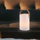 Candeeiro de mesa exterior moderno branco, Marso, 1W, LED 3000K, IP44, com interruptor