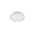 Plafon de plástico branco, Vanysia, 18W, LED 4000K, IP44