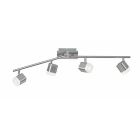 Foco de teto moderno níquel, Kolind, 4W, LED 3000K