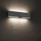 Candeeiro up down moderno preto, Zwier, 3W, LED ajustável de branco quente a branco frio, com interruptor