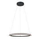 Candeeiro suspenso moderno preto, Jiry, 48W, LED white switch, regulável em 3 níveis