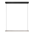 Candeeiro suspenso moderno níquel, Wishal, 29W, LED white switch, regulável em 3 níveis