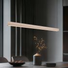Candeeiro suspenso moderno bege, Wishal, 29W, LED white switch, regulável em 3 níveis