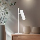 Candeeiro de mesa moderno branco, Sieb, com interruptor