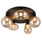 Candeeiro de teto design âmbar, Ervin