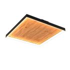 Plafon design madeira, Tanneke, 41W, LED 3000K, regulável em 3 níveis