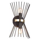 Aplique de parede industrial preto, Fransiscus