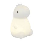 Candeeiro de mesa quarto infantil de plástico branco, Vedat, 0,5W, LED RGBW, com interruptor