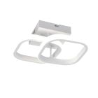 Candeeiro de teto design branco, Yasser, 7W, LED 4000K
