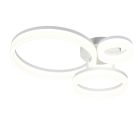 Candeeiro de teto design branco, Ufuk, 32W, LED 4000K