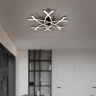 Plafon design preto, Carien, 33W, LED 3000K