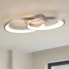 Plafon moderno níquel, Ersan, 25W, LED 3000K