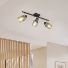 Foco de teto design preto, Jisse