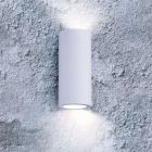 Candeeiro up down de gesso branco, Zelar