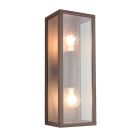 Candeeiro para exterior moderno cor de ferrugem, Sanna, IP44