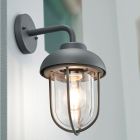 Candeeiro para exterior industrial antracite, Trevor, IP44