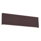 Candeeiro up down moderno cor de ferrugem, Coscon, 6W, LED 3000K