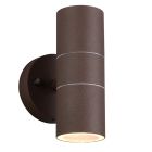 Candeeiro up down moderno cor de ferrugem, Ossama, IP44