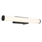 Iluminação para espelho moderna preta, Staby, 4,3W, LED 3000K, IP44