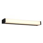 Candeeiro de parede para casa de banho moderno preto, Celesta, 6W, LED 3000K, IP44