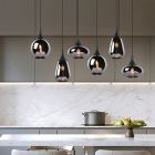 Candeeiro suspenso design preto, Sybren