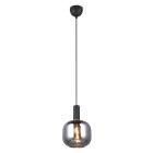Candeeiro suspenso design cinzento, Nurullah