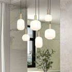 Candeeiro suspenso design branco, Nurullah