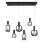 Candeeiro suspenso design cinzento, Nurullah