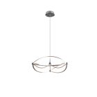 Candeeiro suspenso moderno níquel, Remy, 42W, LED 3000K