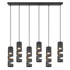 Candeeiro suspenso design preto, Marouan