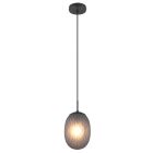 Candeeiro suspenso design cinzento, Danyal