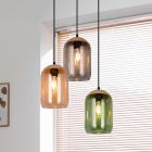 Candeeiro suspenso design multicolorido, Tasniem