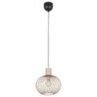 Candeeiro suspenso industrial bege, Gjalt